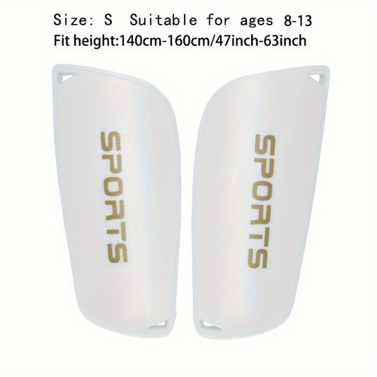 Thick PVC Soccer Shin Guards Knee Protective Gear