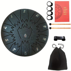 6 2 inch 11 tone Flame Steel Tongue Drum Percussion