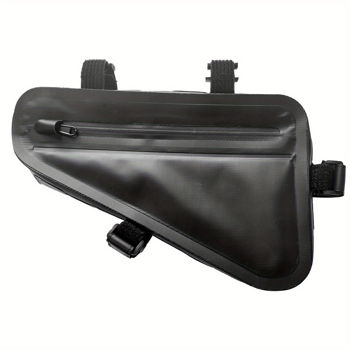 Bike Frame Storage Bag Reflective Triangle Water Resistant Under Seat Pouch