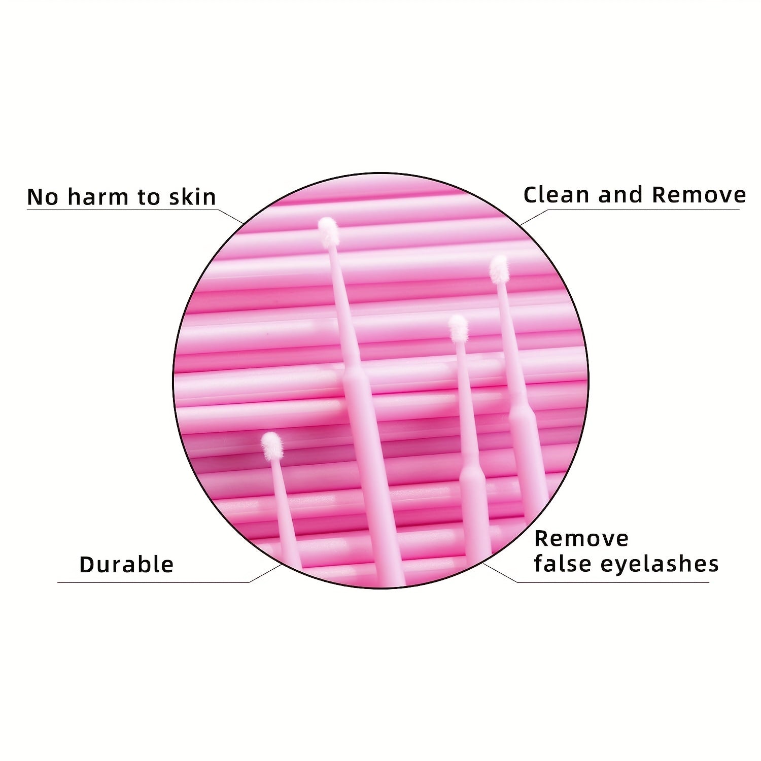 22pcs Eyelash Extension Kit: Lash Remover, Eye Pads, Tape, Microbrush