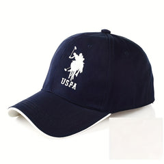 Embroidered Baseball Cap Sun Protection Adjustable Sports Hat for Men and Women