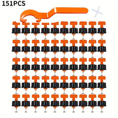 151pcs Box Tile Leveling System Replaceable Needle Pin For Wall Floor Tile