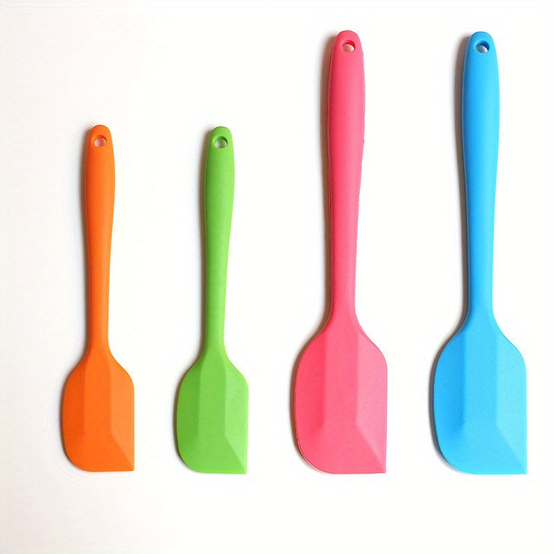 2pcs Silicone Spatula 8 inch 11 inch Rubber Spatula Heat Resistant Seamless