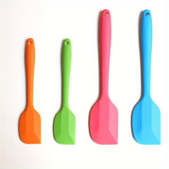 2pcs Silicone Spatula 8 inch 11 inch Rubber Spatula Heat Resistant Seamless