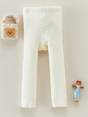 Girls Cotton Solid Leggings Stretch Dress Bottoms For Winter Baby Kids Clothes