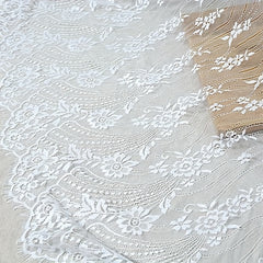 3m Long Eyelash Lace DIY Clothing Dress Wedding Curtain Material