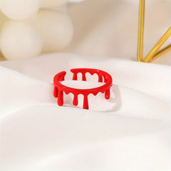 Gothic Style Cuff Ring Bloody Perfect Halloween Decor Men Women Cosplay