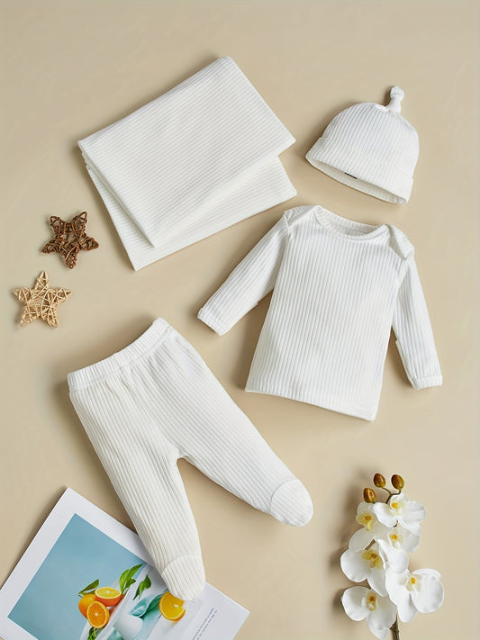 Newborn Suit Gift Pack with Hat and Blanket