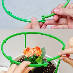 3pcs Flower Rack Indoor Household Flower Rack Support Pole Vine Trellis