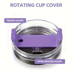 1200ml Insulated Water Bottle Leakproof Stainless Steel Travel Cup Straw Lid
