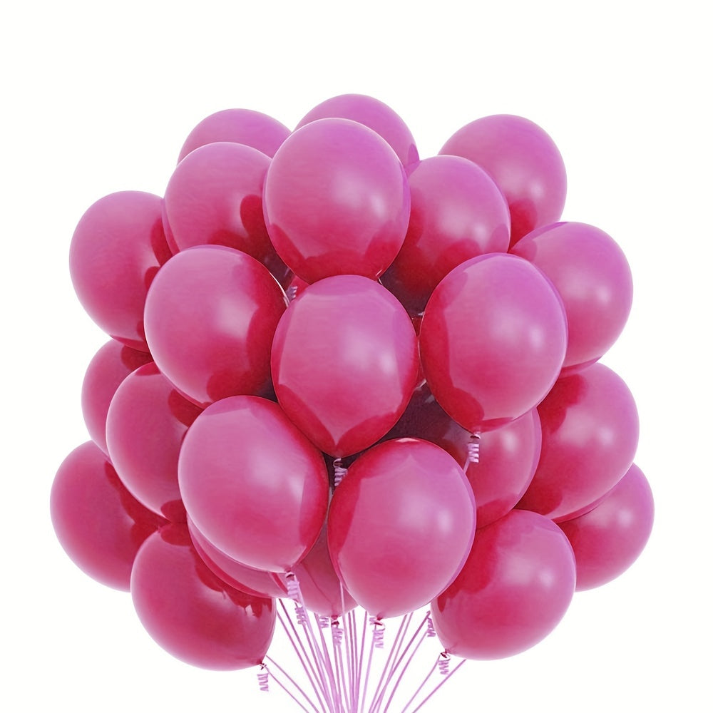 120pcs 12 inch Matte Latex Balloons Wedding Birthday Party Colorful Decor