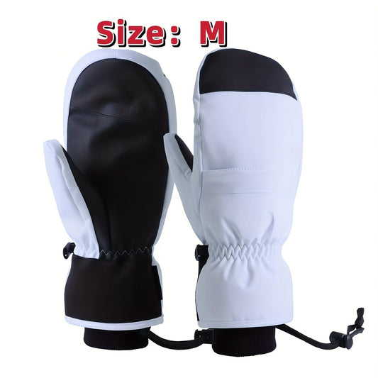 Snowboard Gloves Waterproof Touch Screen Inner Five Finger Warm Keeping Gloves