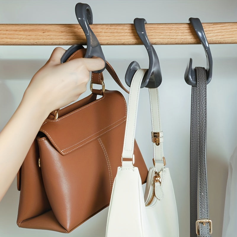 Space Saving Closet Hanger for Wallets & Handbags