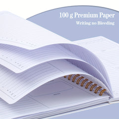 BUBU Daily Planner Undated To Do List Notebook Hourly Planner Schedule