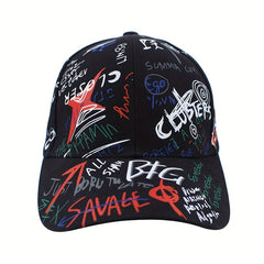 Graffiti Cap Street Baseball Hat for Students