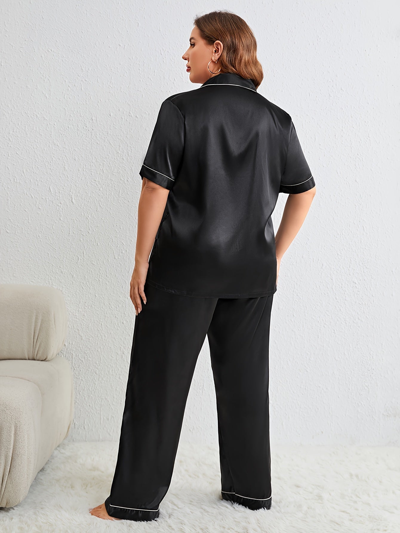  Satin Pajama Set for Women