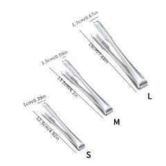 Stainless Steel Ice Cube Clamp for Bartenders and Home Use