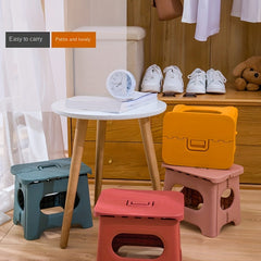 Portable Plastic Folding Stool Fishing Hiking Camping