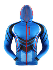 Men's UV Protection Fishing Hoodie Lightweight Sunblock Sport Jacket