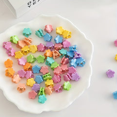 Colorful Flower Hair Claw Sweet Hair Clips Dance Accessories