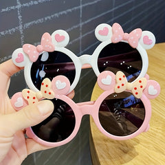Kids Cartoon Sunglasses UV Protection Baby Girl Sunshade Glasses