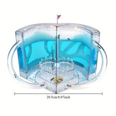 Ant Farm Castle Science Learning Kit with Habitat Gel 3D Maze Ecosystem