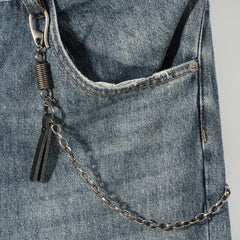 Men's Spring Pants Chain Accessory