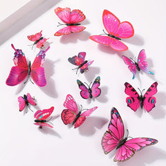 12pcs Butterfly Hair Clip Headwear Bridal Hair Accessories