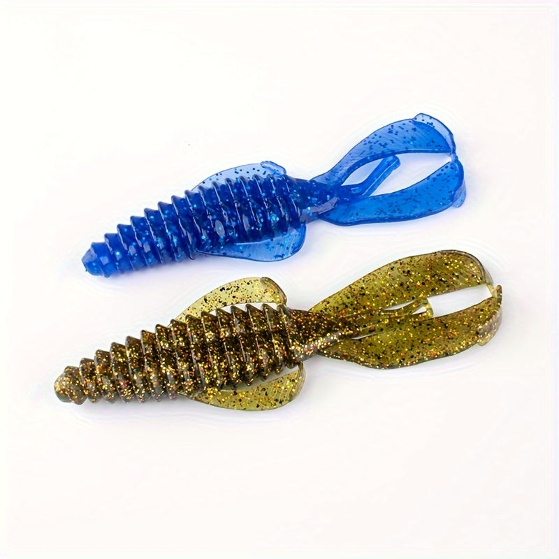 Spiral Soft Bait 8.0cm 4.5g Slow Sinking Lure Perch Bass Fishing