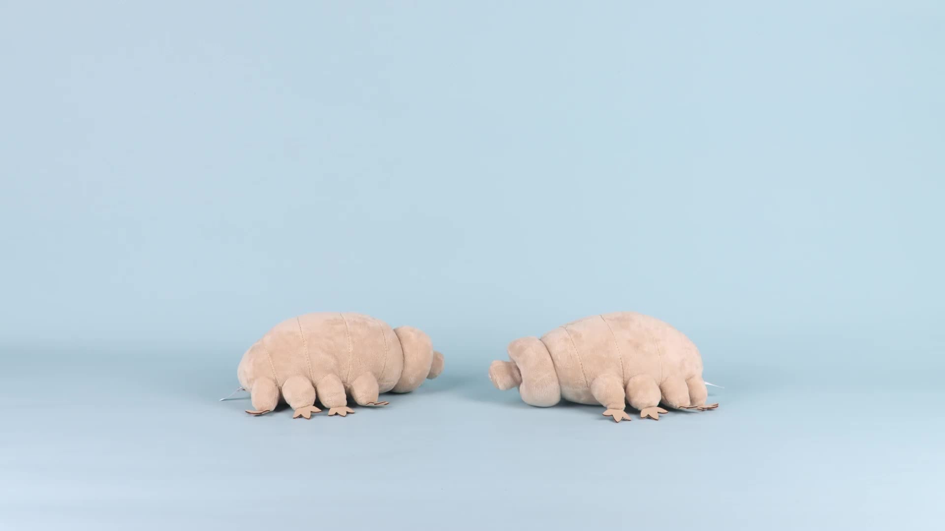 8'' Tardigrade Plush Toy Stuffed Animal Water Bear Insect Doll For Kids