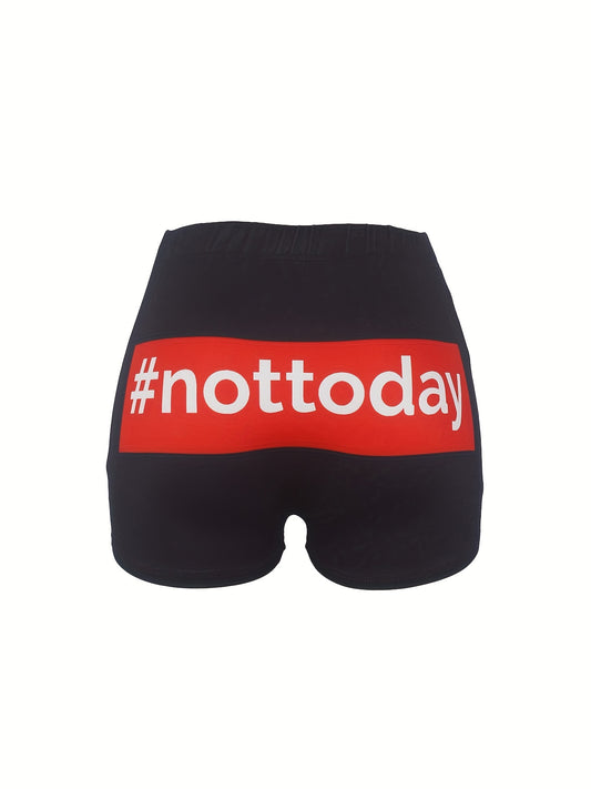 Nottoday Skinny Shorts for Women