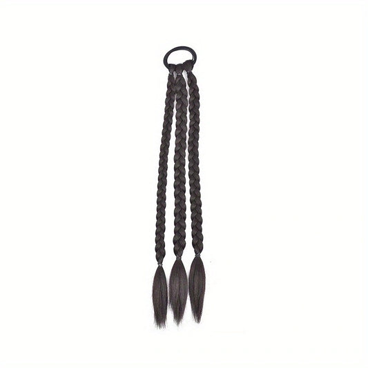 Y2K Boxing Braid Wig Sweet Twist Braid Double Ponytail