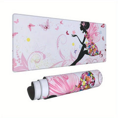 Flowers and Plants Gaming Mouse Pad Non Slip Rubber Base
