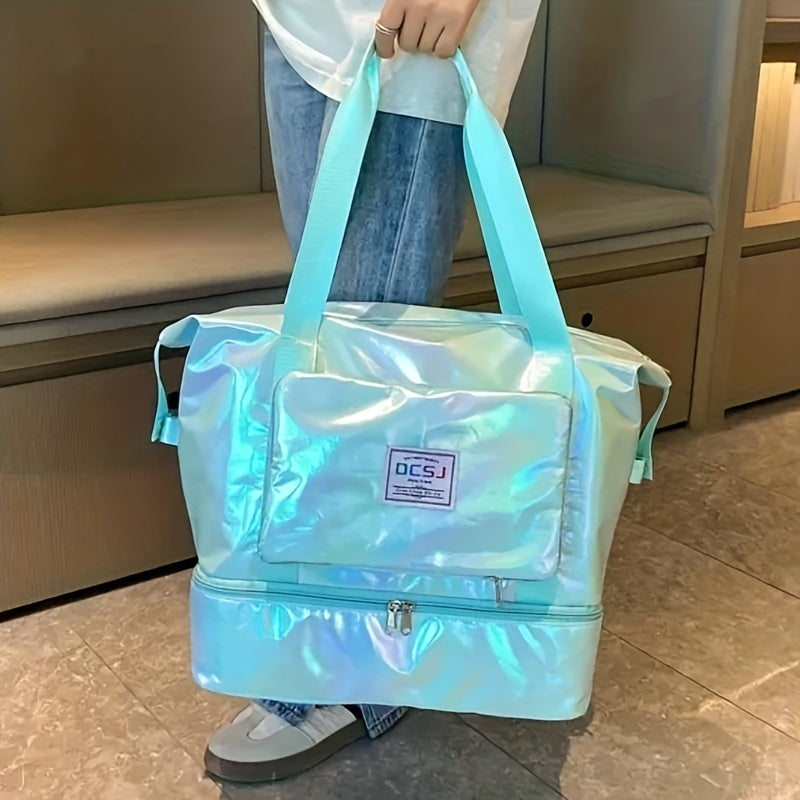 Waterproof Large Capacity Foldable Portable Gym Bag for Outdoor Travel