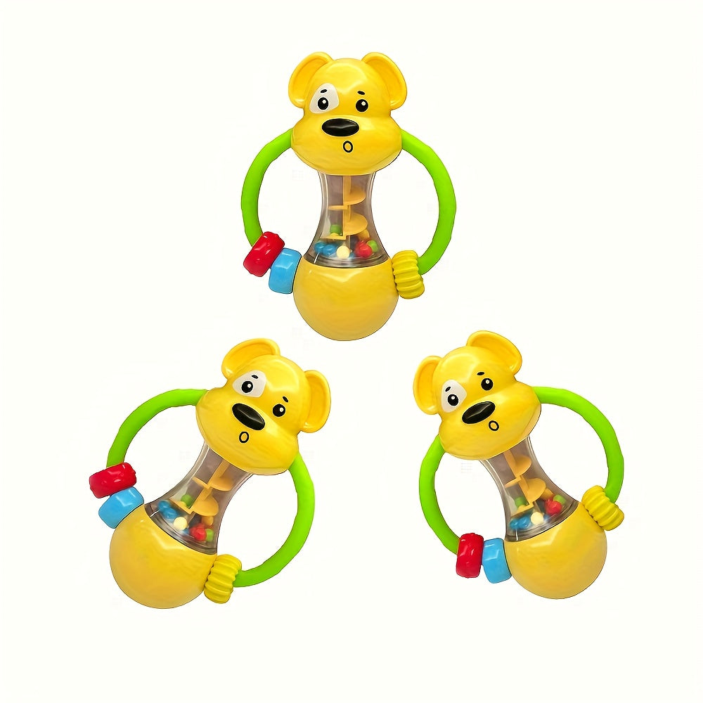 Puppy Themed Rattle Early Learning Toy for Youngsters