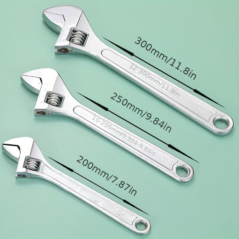 Universal Adjustable Wrench Open End Wrench 15-24 Cm 20-32 Cm 25-4 Cm
