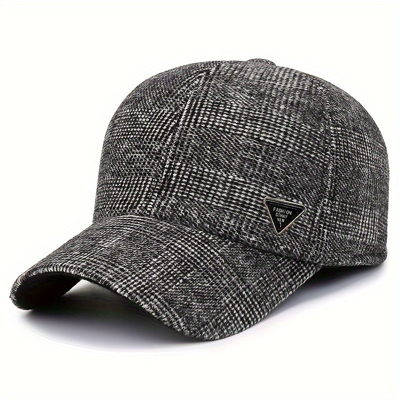 Winter Ear Protection Woolen Hat Outdoor Skiing Cap Coldproof Windproof Velvet