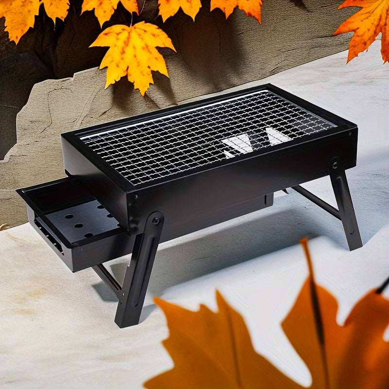 Portable BBQ Charcoal Grill for Camping Picnics Garden