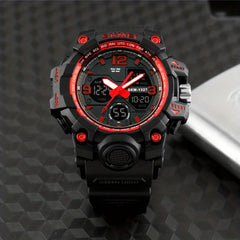 Boys Sports Watch Dual Display Electronic Waterproof Watch