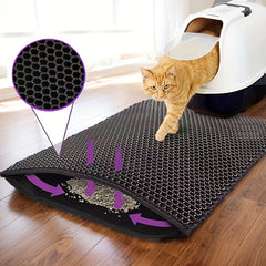 Two-Layer Waterproof Litter Mat for Pets