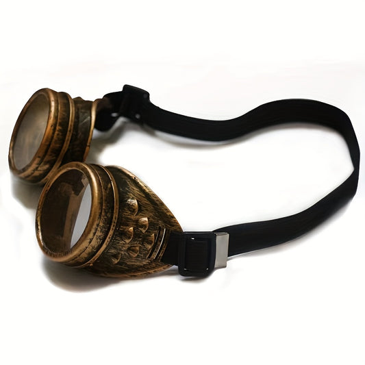 Steampunk Glasses Halloween Party Windproof Cycling Glasses