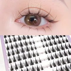 False Eyelashes Segmented Self Adhesive Lashes Mixed Style