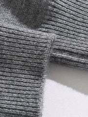 Men's Casual Stripe V-Neck Button-Up Cardigan