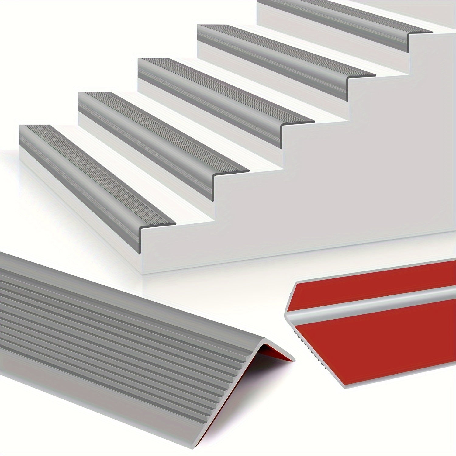 1pc Vinyl Stair Nosing Self Adhesive Stair Edge Protector