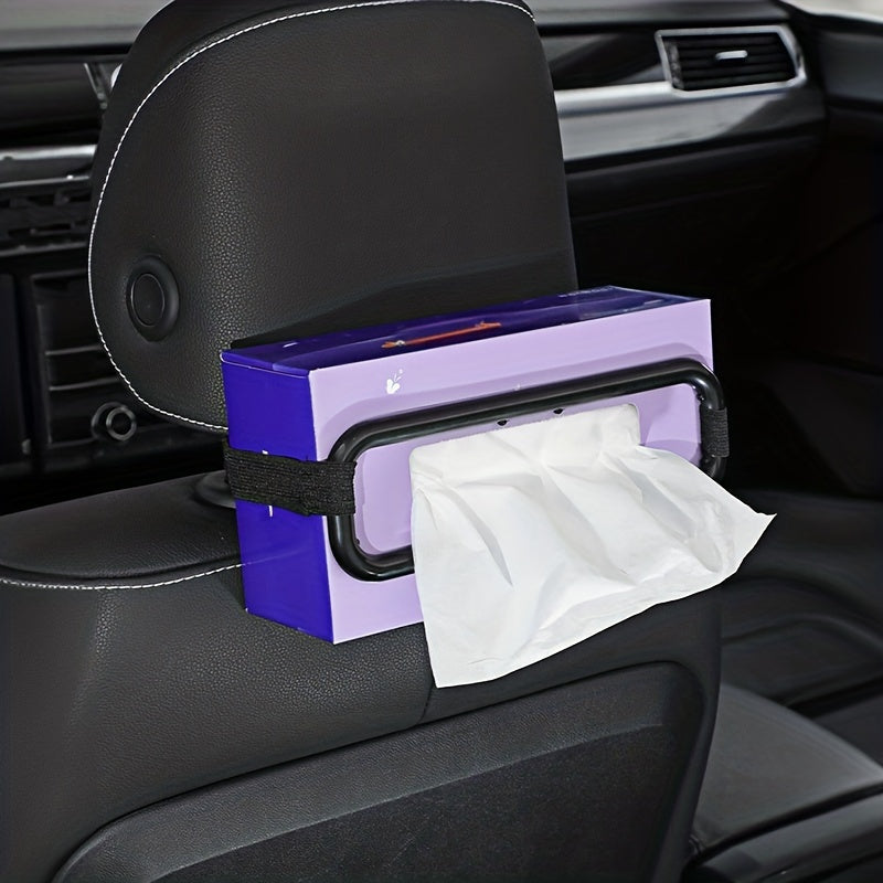 Car Tissue Box Hanging Sun Visor Tissue Clip Tray Box Cover