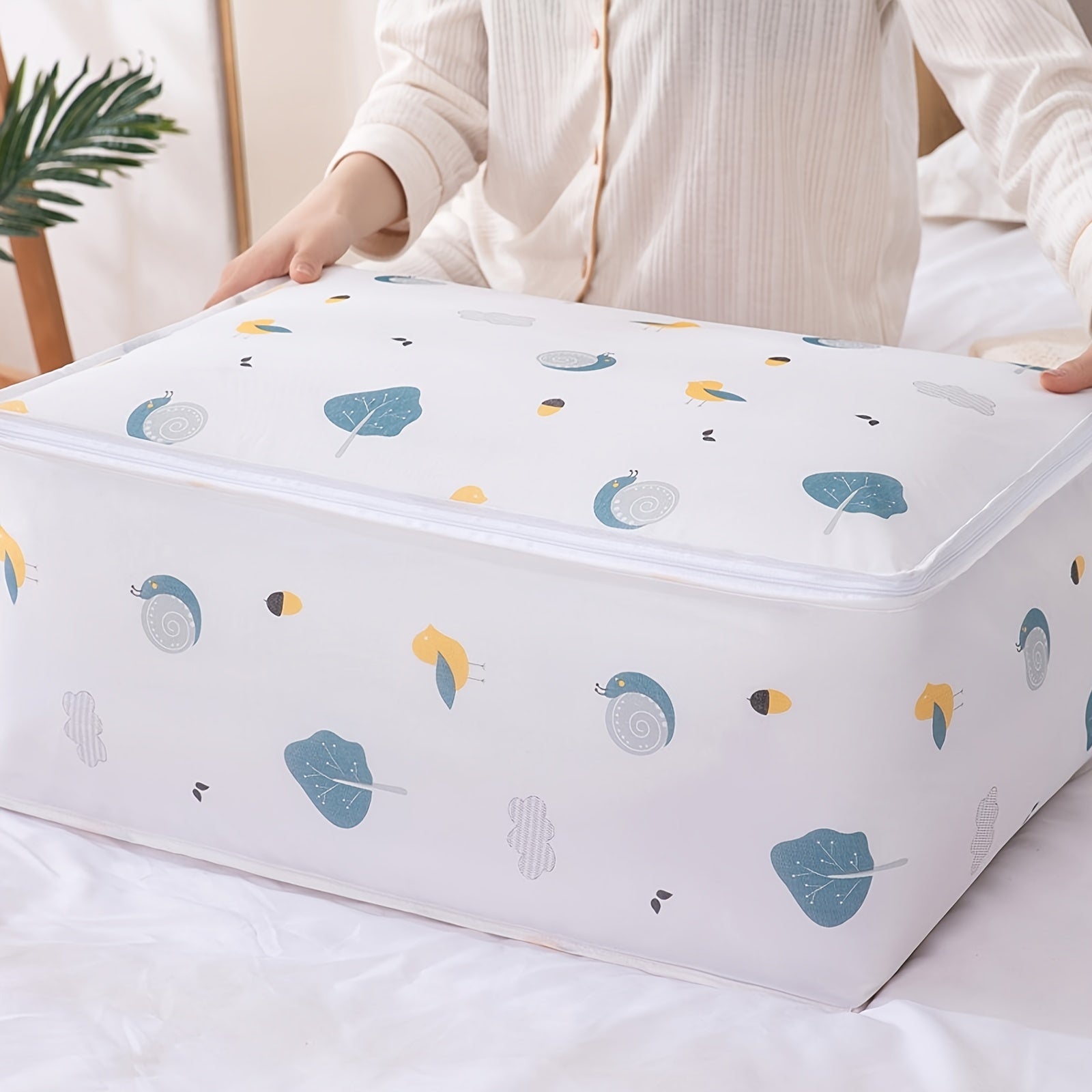 Extra Large Storage Bags Clothes Storage Bins Foldable Closet Organizer