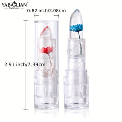 Magic Flower Jelly Lipstick Set Moisturizing Long Lasting Lip Balm