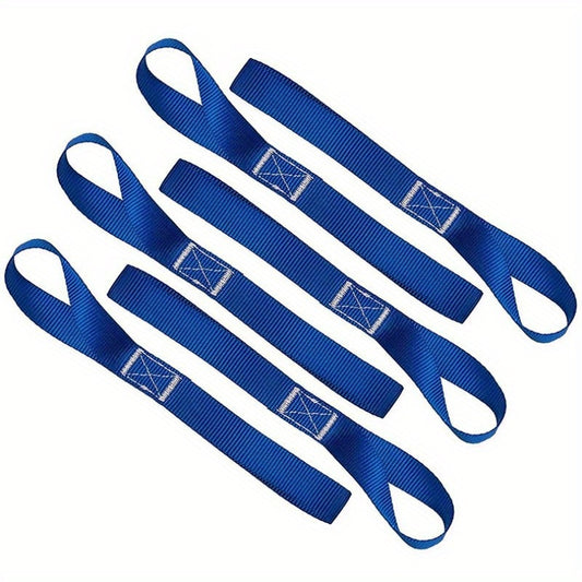 10pcs Soft Loop Tie Down Straps for Securing ATV UTV Motorcycles