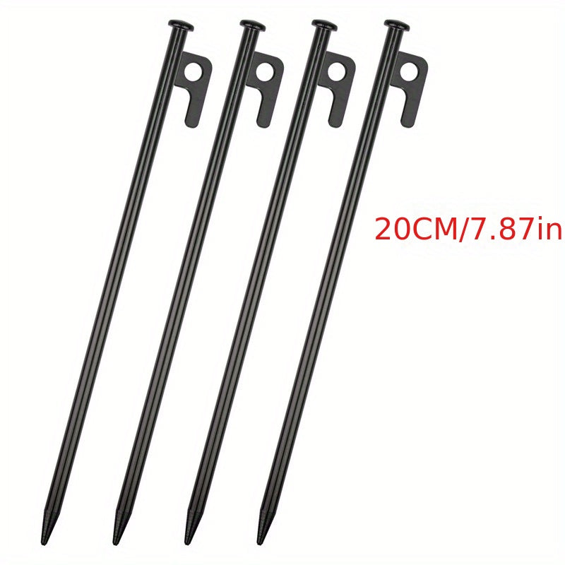 Heavy Duty Metal Tent Pegs for Camping 20 32 cm