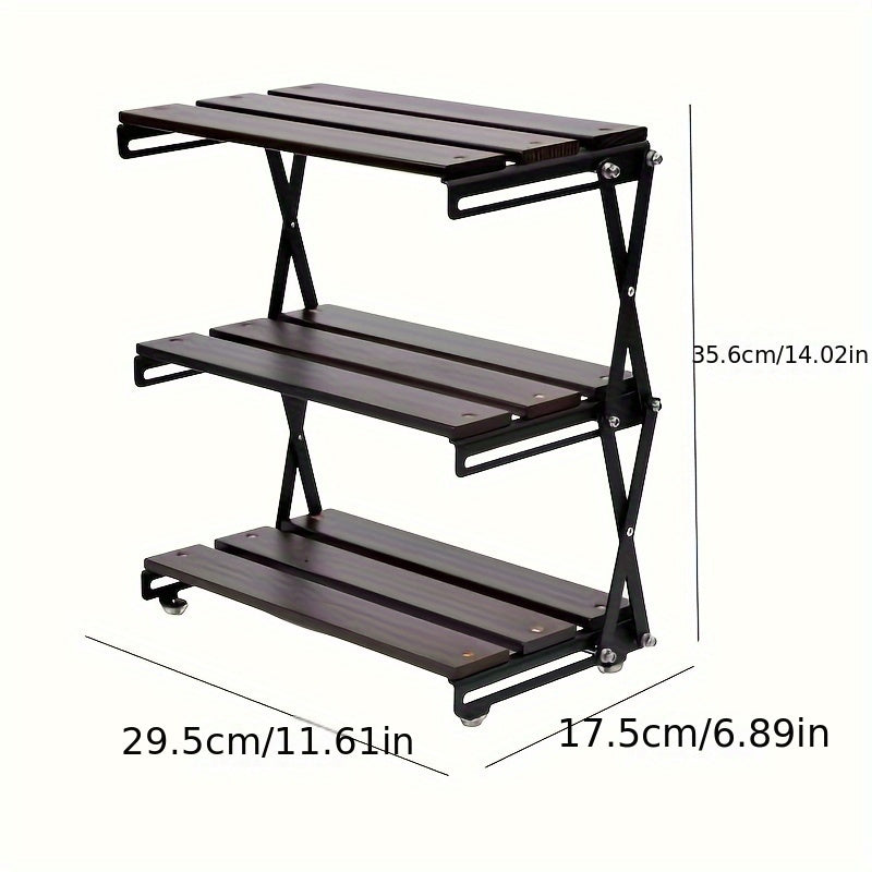 Beech Wood Shelf for Office Desk Supplies